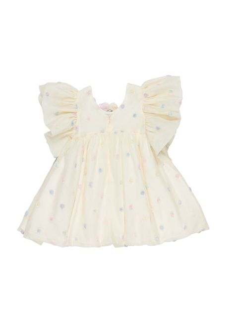 Abito a pois con ruches MISS GRANT KIDS | MG1638KPAGLIA